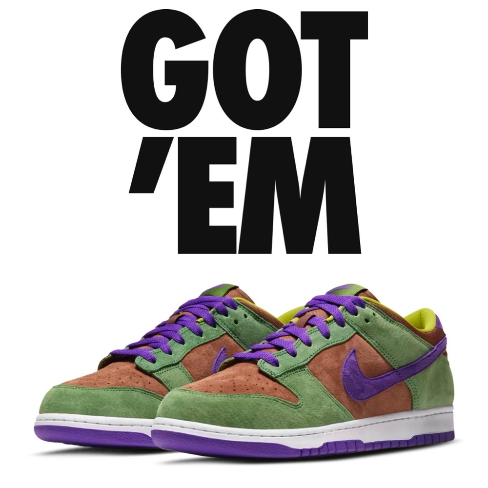 Nike dunks, jordans, brave shorts,